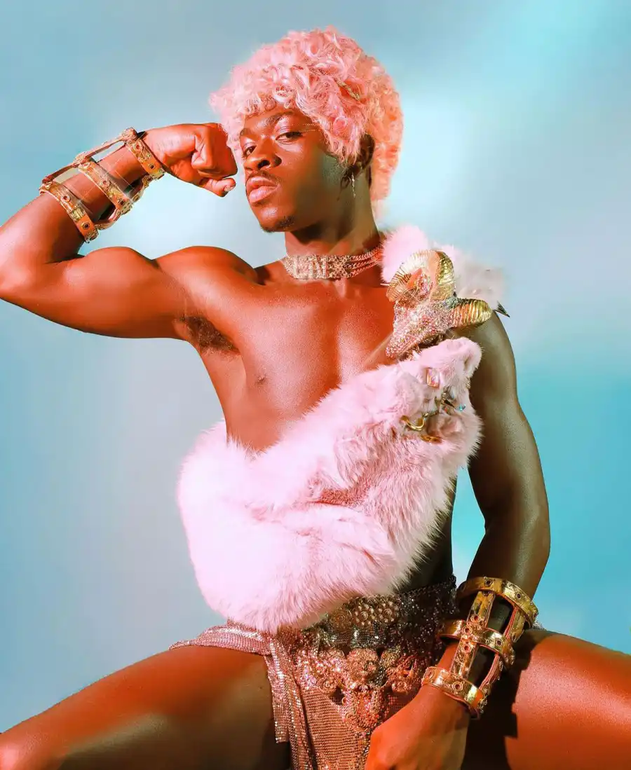 Watch Lil Nas X Transform His Look With Wigs for ‘Montero’ Music Video