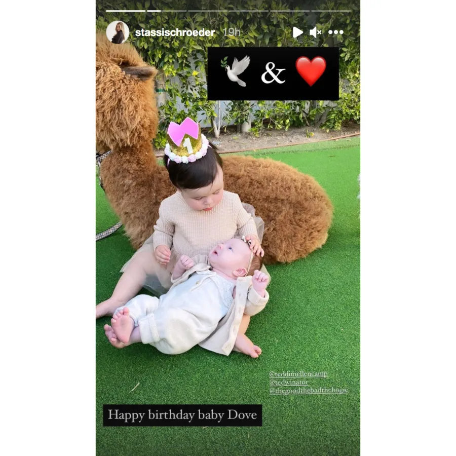 Stassi Schroeder and Teddi Mellencamp Baby Girls Have Sweet Playdate Dove and Hartford