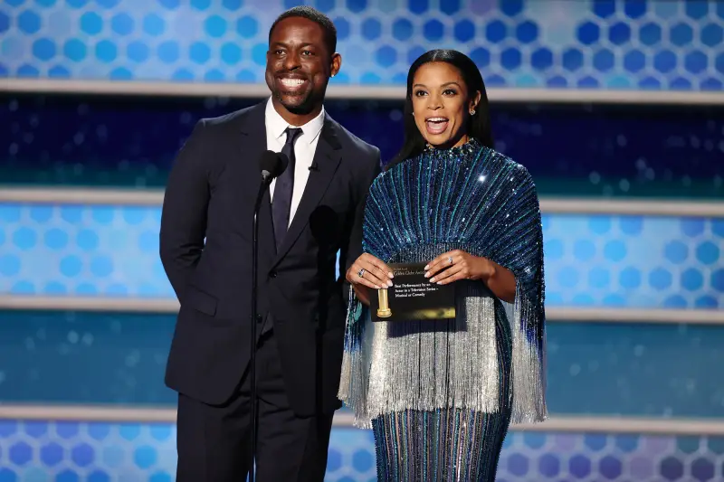 Sterling K. Brown and Susan Kelechi Watson Cutest Couples at the 2021 Golden Globes