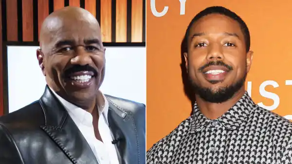 Steve Harvey ‘Tried’ to Find Something Wrong With Michael B. Jordan