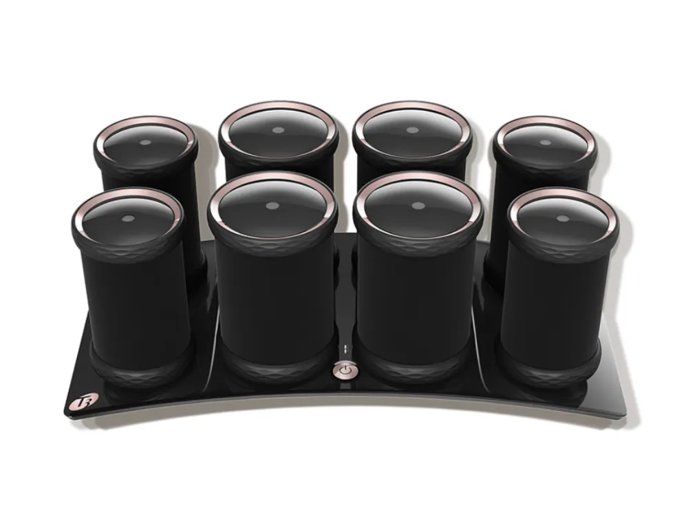 T3 Volumizing Hot Rollers LUXE for Volume, Body, and Shine (8 count)