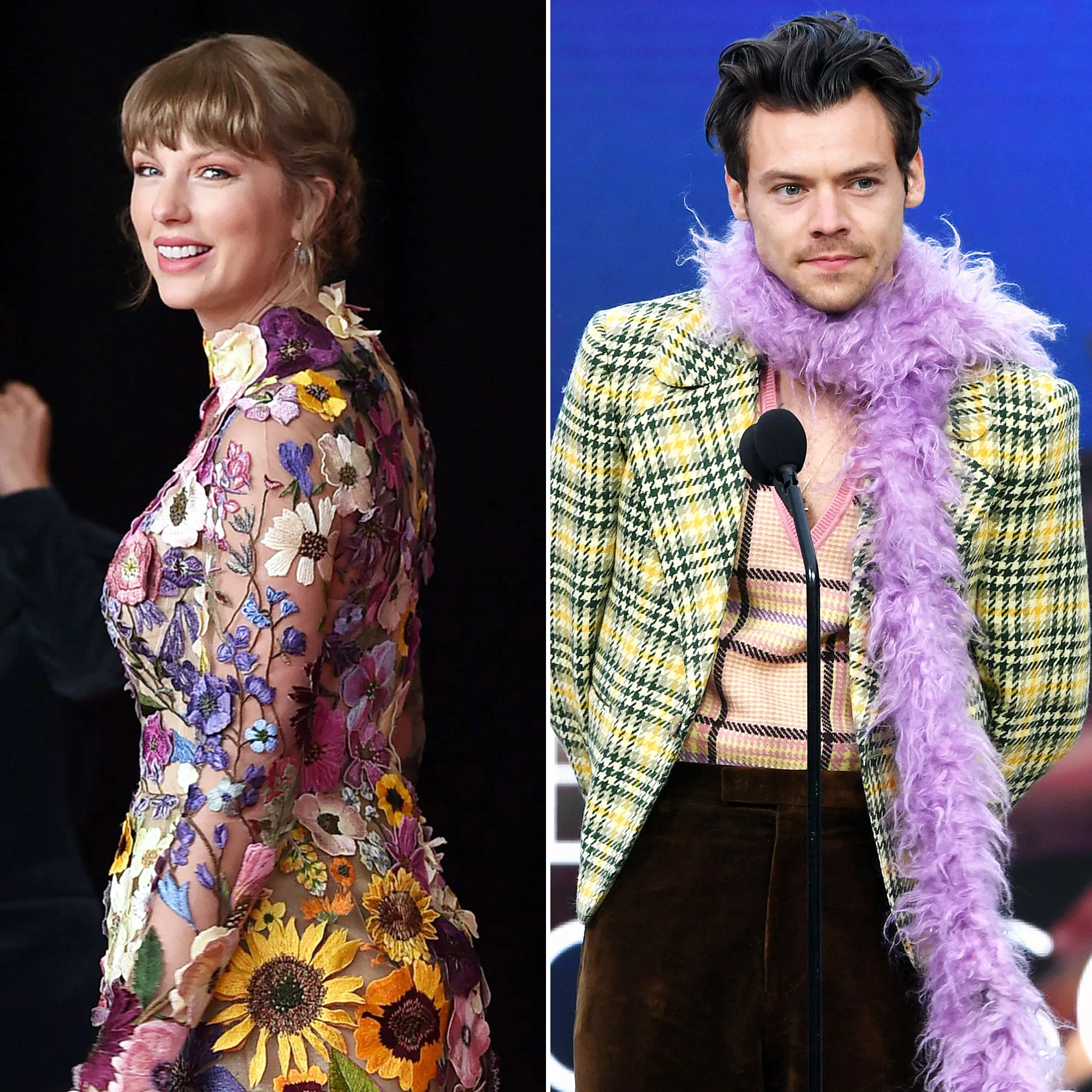Taylor Swift Reacts to Ex Harry Styles Win Grammys 2021