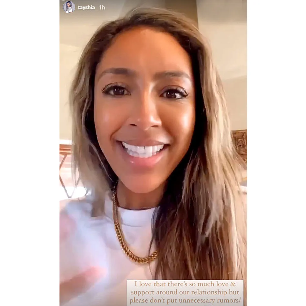 Tayshia Adams Denies Split from Zac Clark