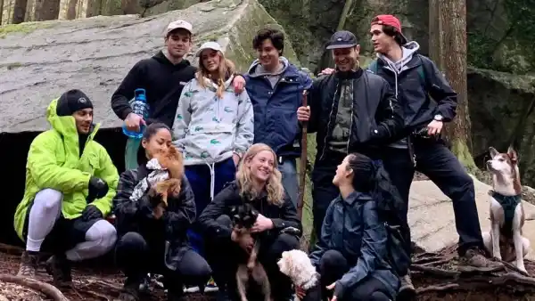 The Riverdale Cast Goes Hiking