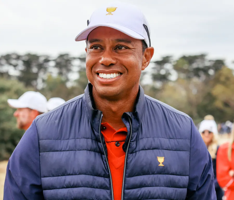 Tiger Woods Resting Comfortable Post Car Accident