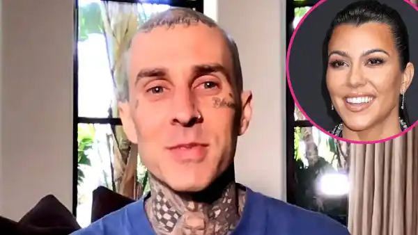 Travis Barker Gushes About GF Kourtney Kardashian Being Great Mom