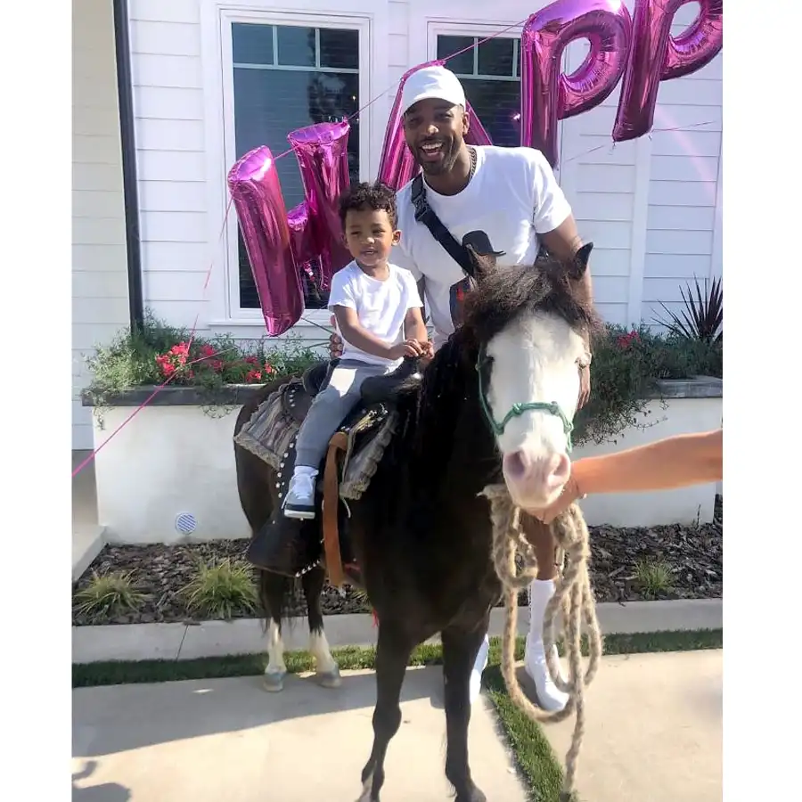 April 2019 Tristan Thompson Jordan Craig Son Prince Photo Album