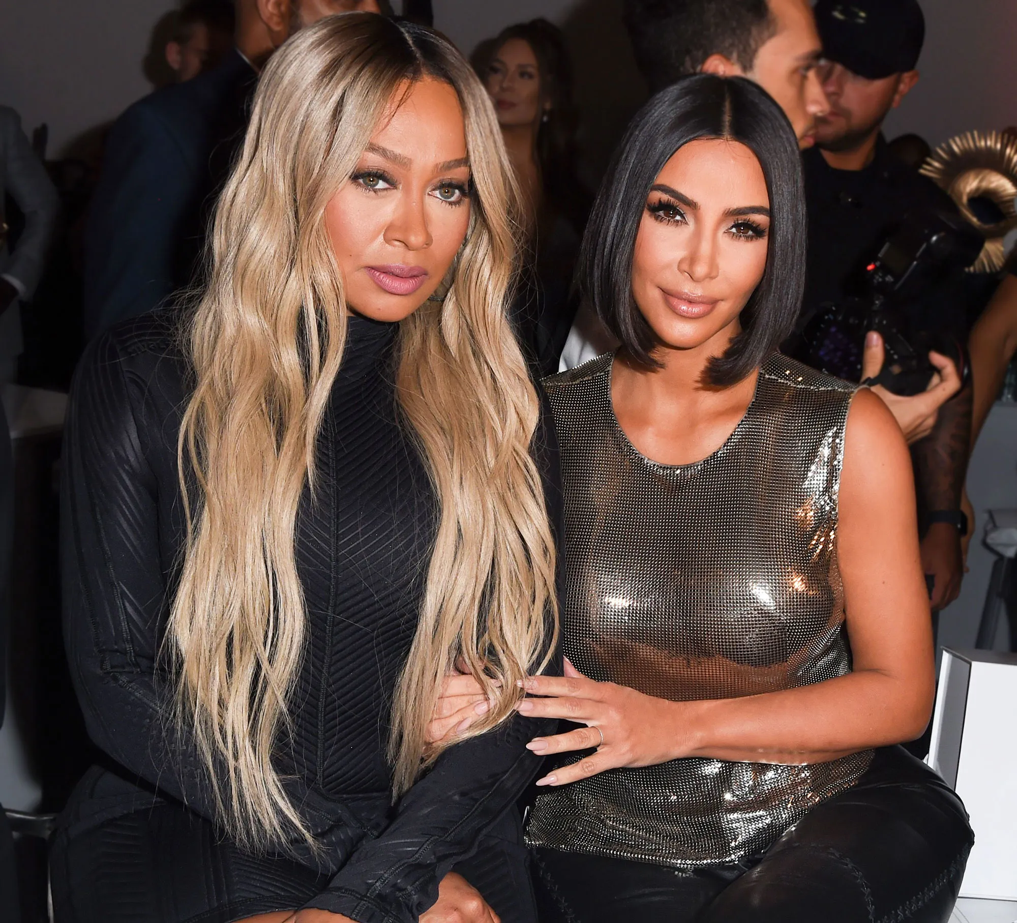 Kim Kardashian Freaks Out When La La Anthony Pierces Her Ears: Watch