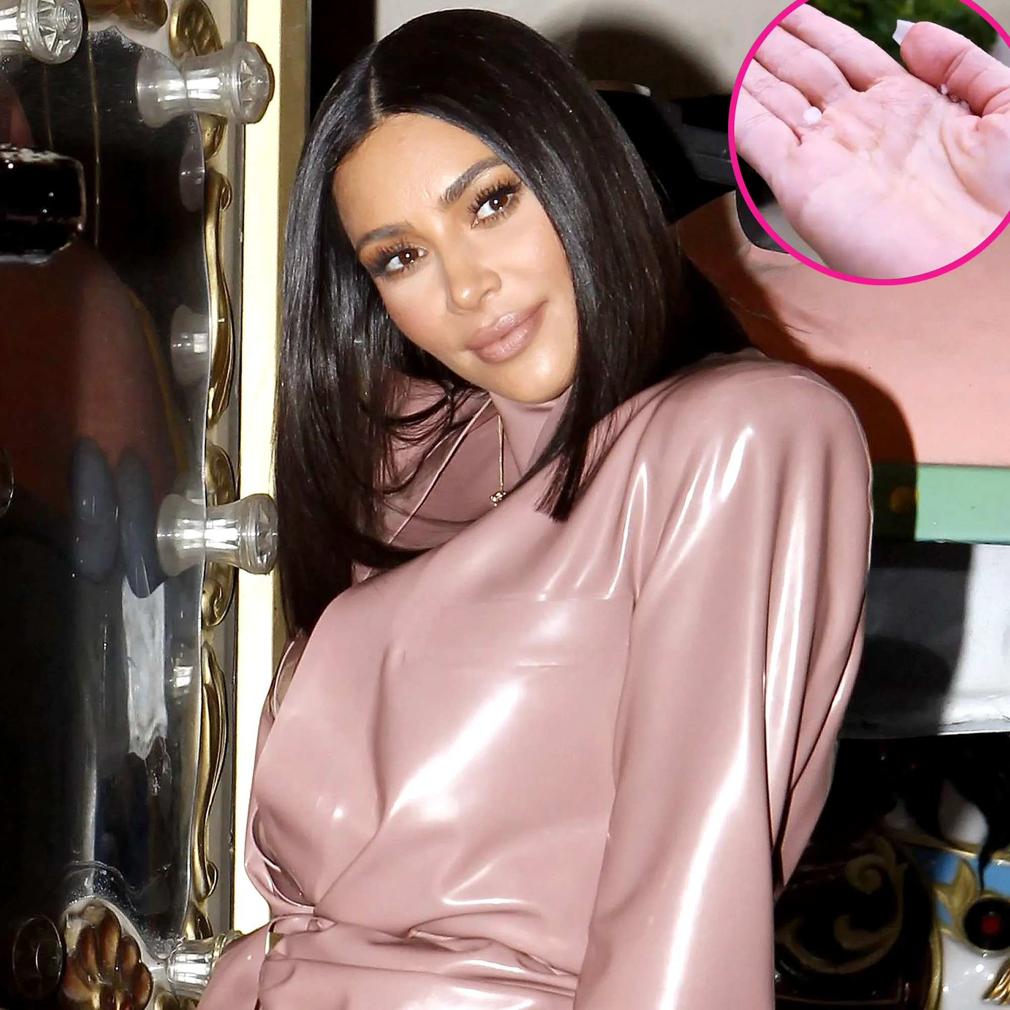 Whoops Kim Kardashian Accidentally Confuses Hail Snow California