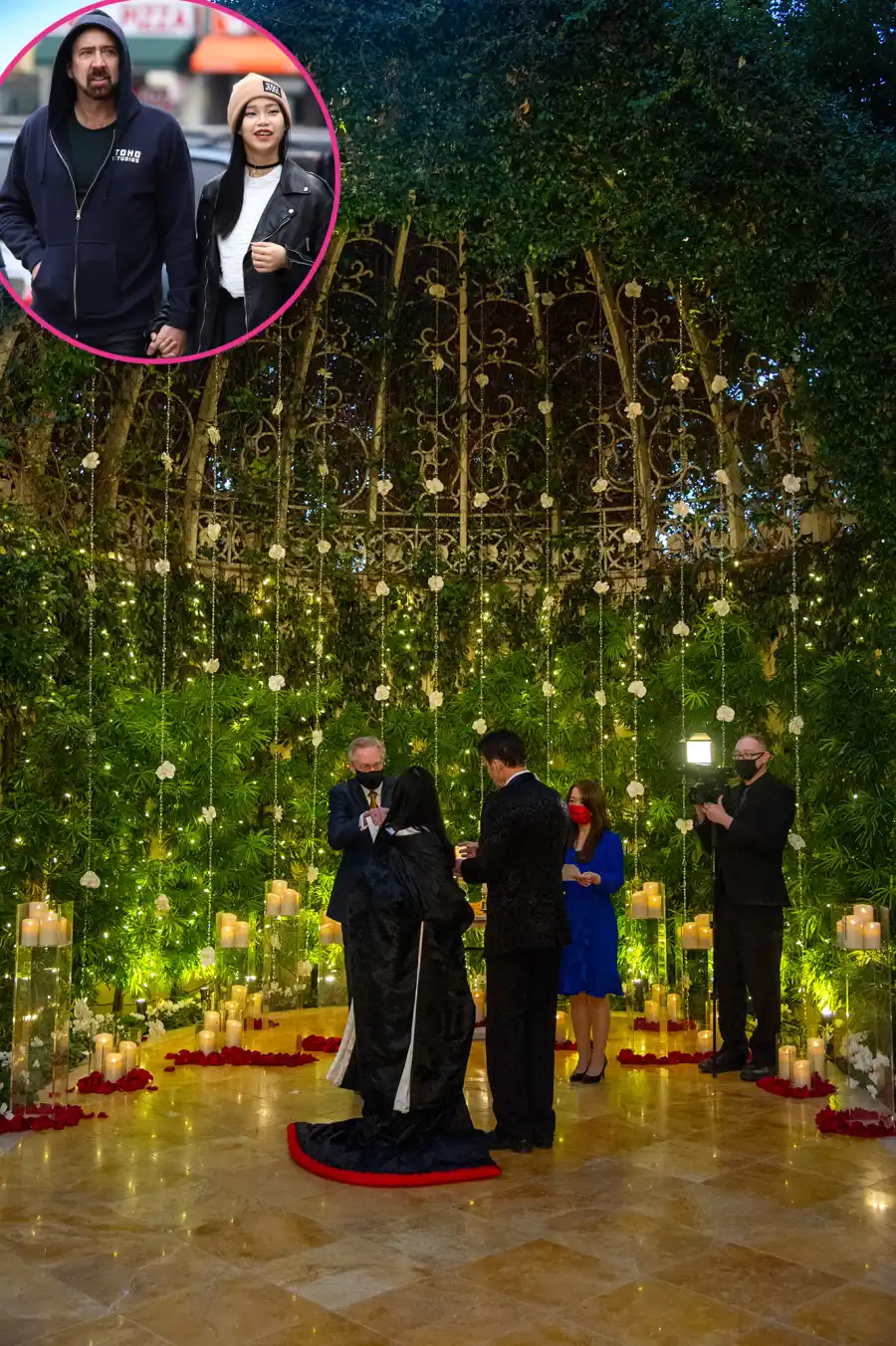 Nicolas Cage Riko Shibata Celebrity Weddings of 2021