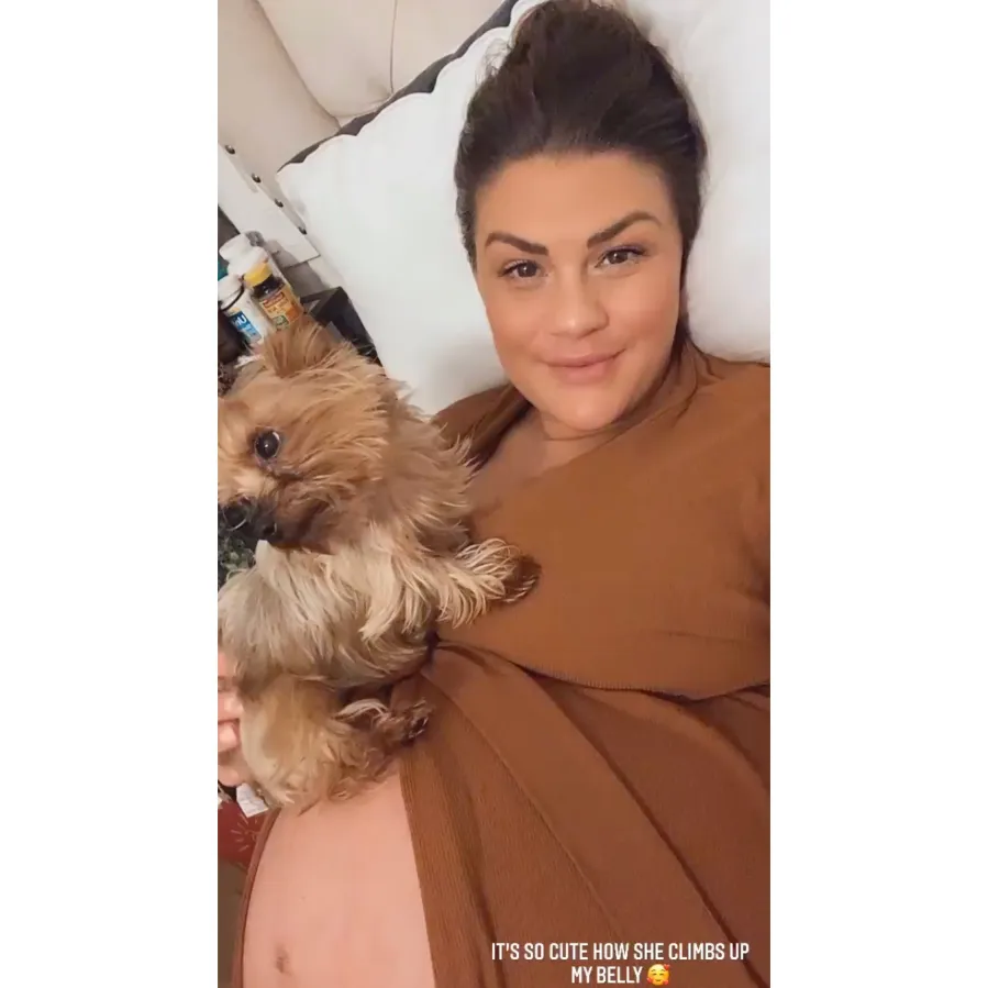 pregnant-brittany-cartwrights-baby-bump-album-pics 1