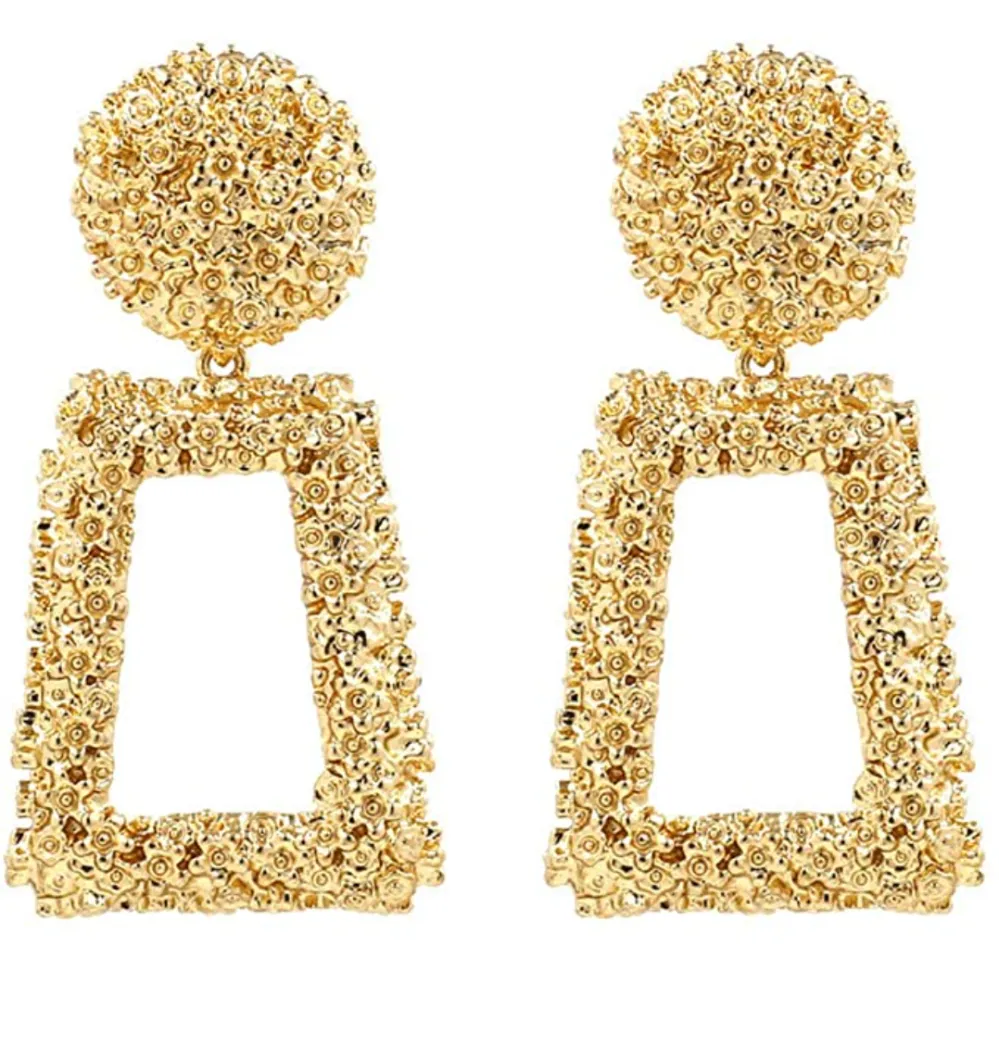 ATIMIGO Statement Drop Earrings