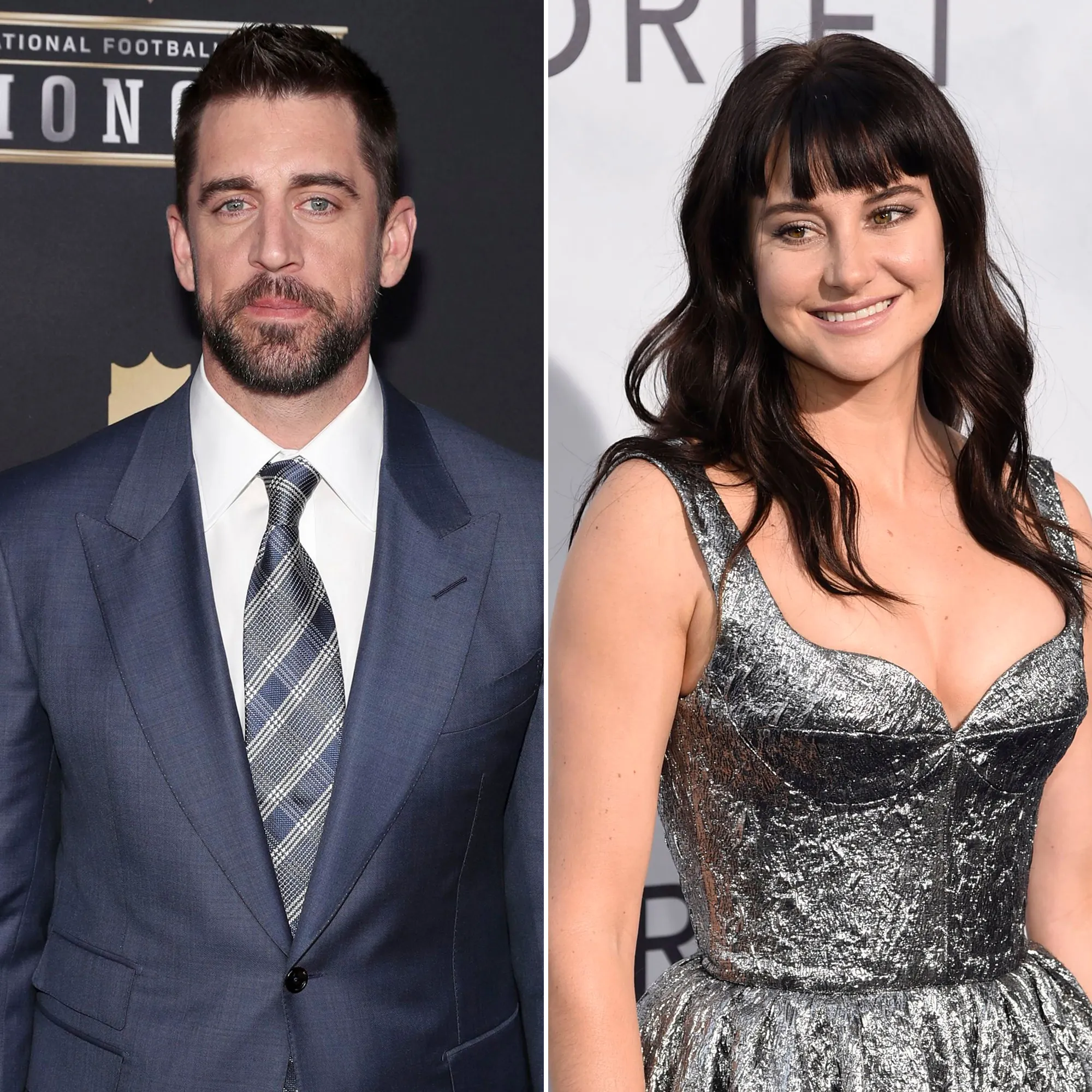 Aaron Rodgers and Fiancee Shailene Woodley Get Flirty While Exploring Disney World