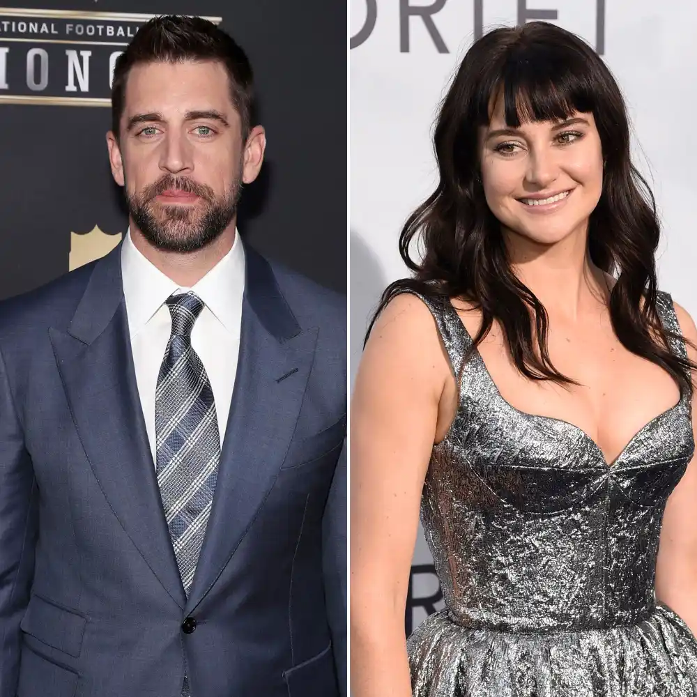 Aaron Rodgers and Fiancee Shailene Woodley Get Flirty While Exploring Disney World