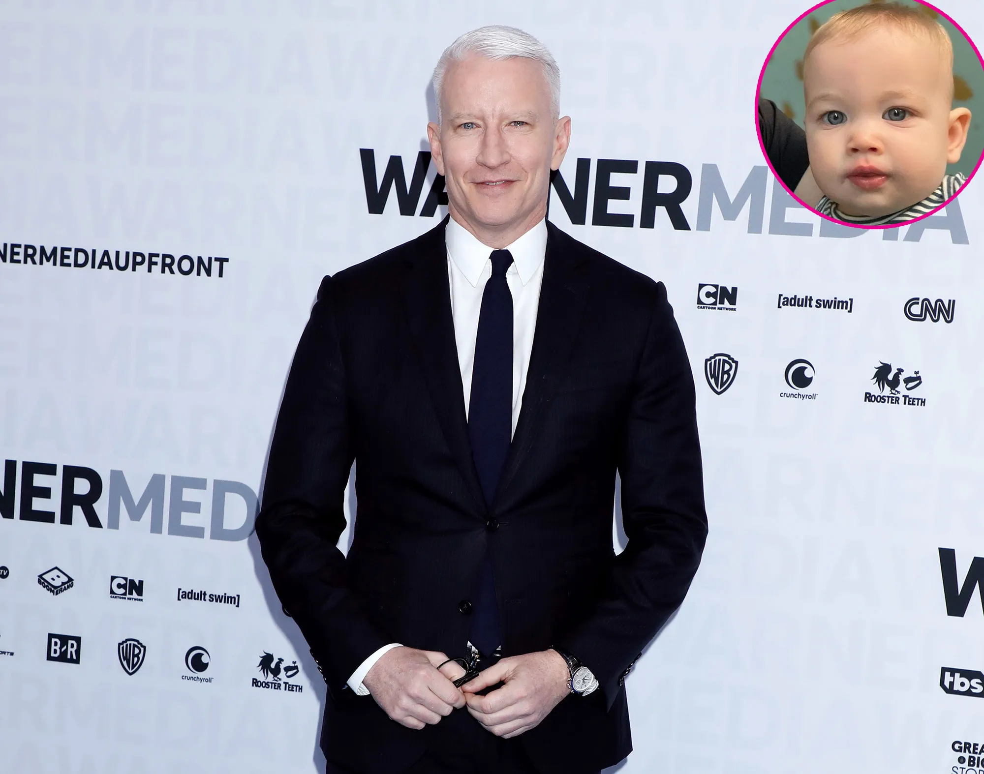 Anderson Cooper 11-Month-Old Son Wyatt Watches Him Host Jeopardy