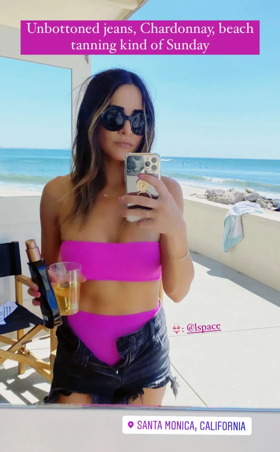 Andi Dorfman Channels Malibu Barbie in Strapless Pink Bikini: Pic