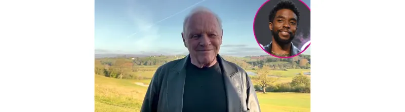 Anthony Hopkins Honors Chadwick Boseman in Delayed Oscars Speech 4