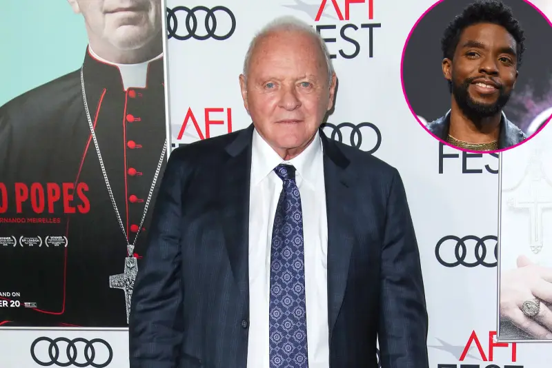 Anthony Hopkins Honors Chadwick Boseman in Delayed Oscars Speech