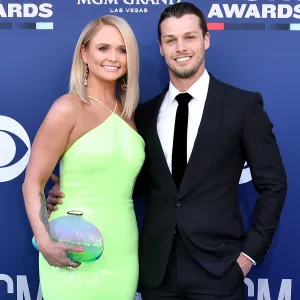 Brendan McLoughlin Supports Wife Miranda Lambert at ACM Awards 2021 02