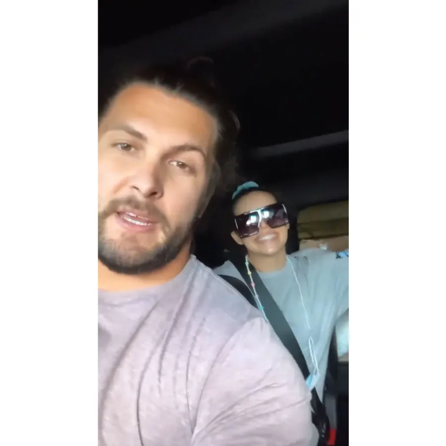 Car Cutie Brock Davies Instagram Scheana Shay Leaves Hospital With Newborn