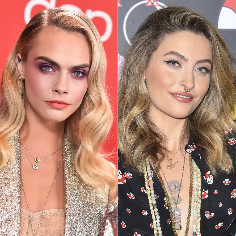 Cara Delevingne and Paris Jackson Debut Dainty Matching Tattoos: Pic