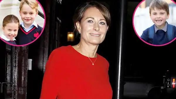 Carole Middleton Encourages Prince George Princess Charlotte Prince Louis Get Bit Muddy