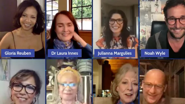 Cast of ER Video Chatting During Coronavirus