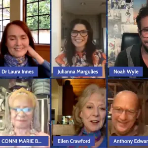 Cast of ER Video Chatting During Coronavirus