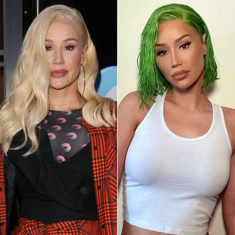 Celebrity Hair Transformations of 2021 - Iggy Azalea