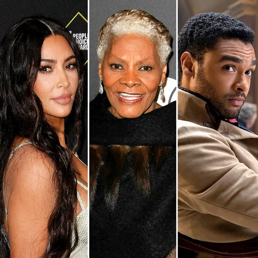 Kim Kardashian Dionne Warwick Celebs React Rege-Jean Pages Bridgerton Exit