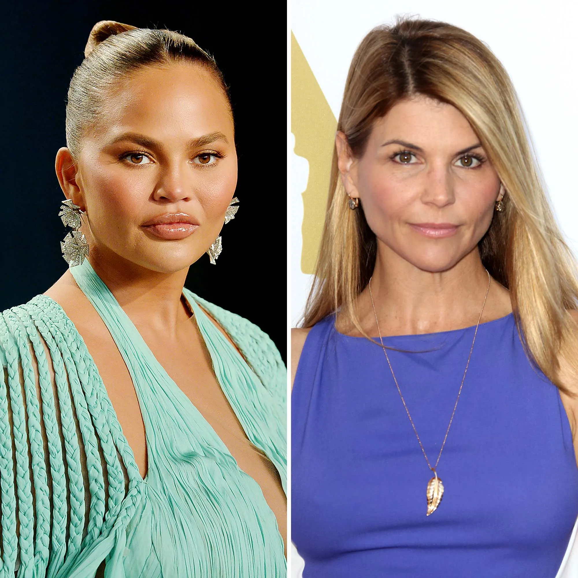 Chrissy Teigen Jokes That She Needs Lori Loughlin's Help to Get Into College