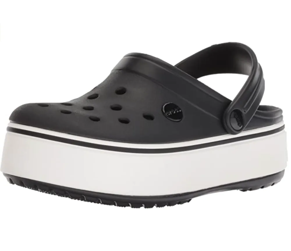 Crocs Men's and Women's Crocband Platform Clog | Platform Shoes