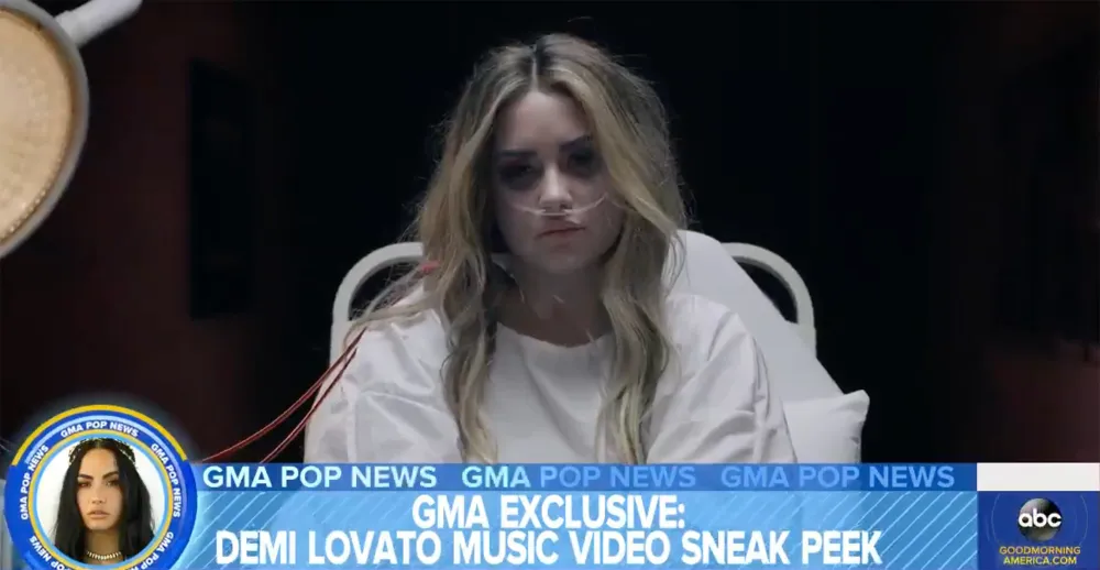 Demi Lovato Recreates Her Hospitalization in Dancing With the Devil Video 1