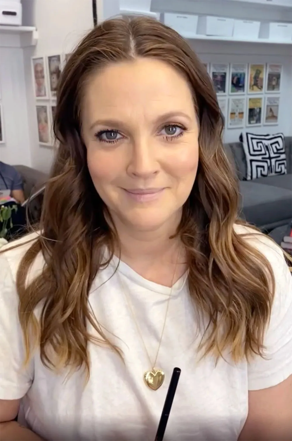Fans Are Saying Drew Barrymore&rsquo;s $9 Makeup Hack Is Better Than Botox