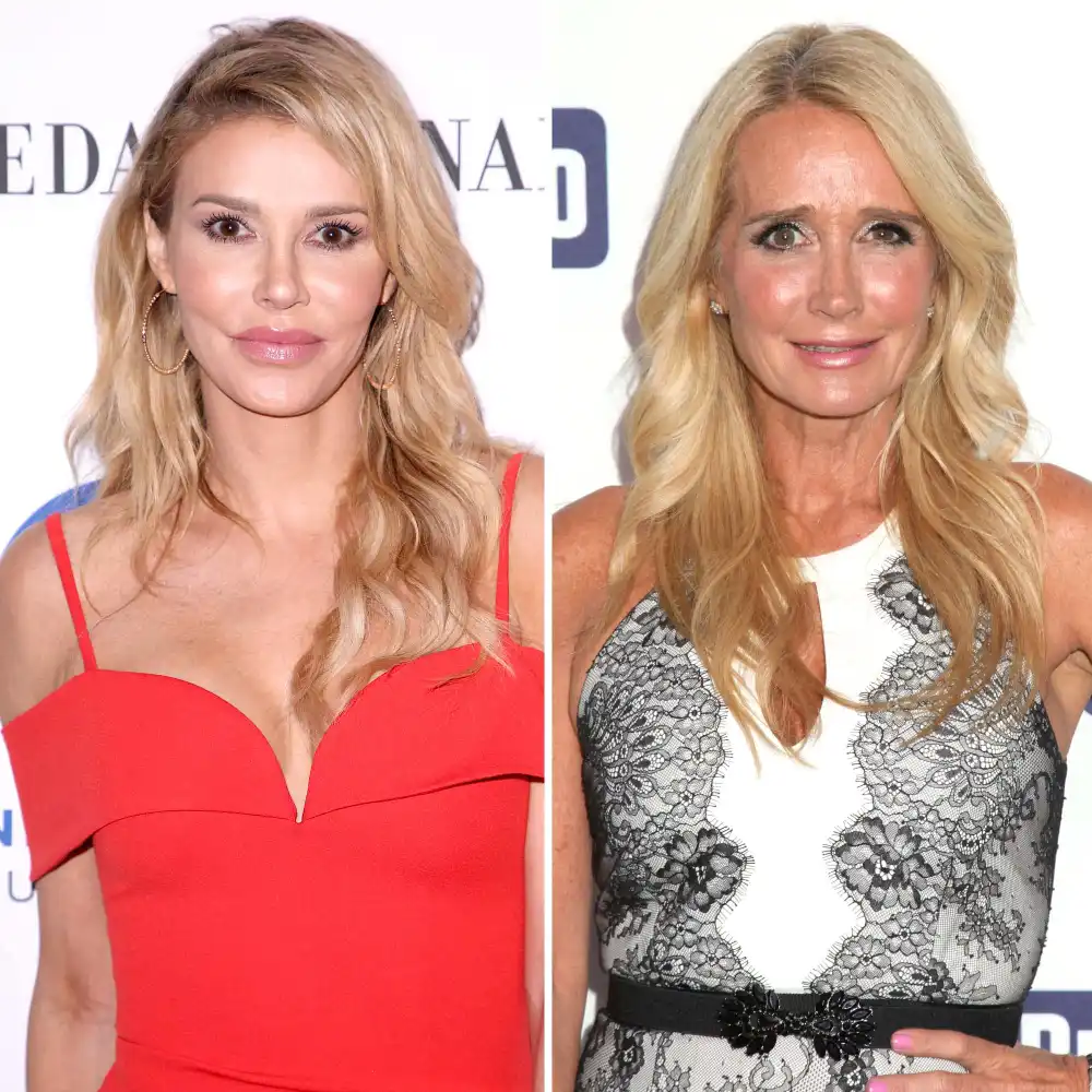 Friends Again Brandi Glanville Denies Feud With Kim Richards