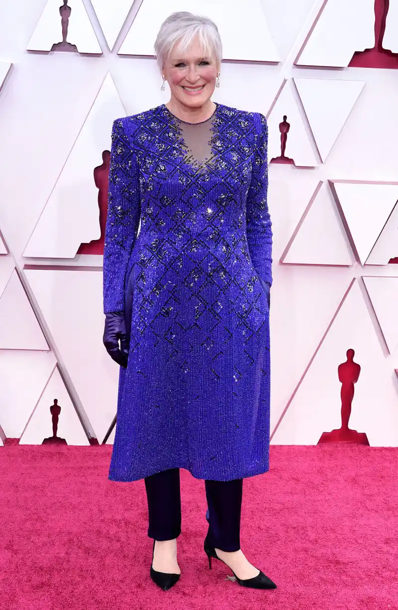 Glenn Close Oscars 2021 Best Beauty