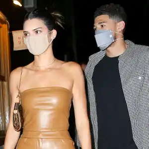 Happy Couple Kendall Jenner Devin Booker Hold Hands NYC