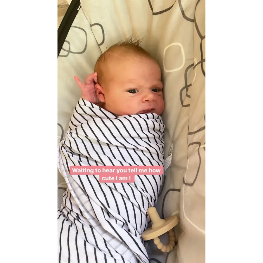 Hilary Duff Shows 1-Week-Old Daughter Mae Face in New Photo 03