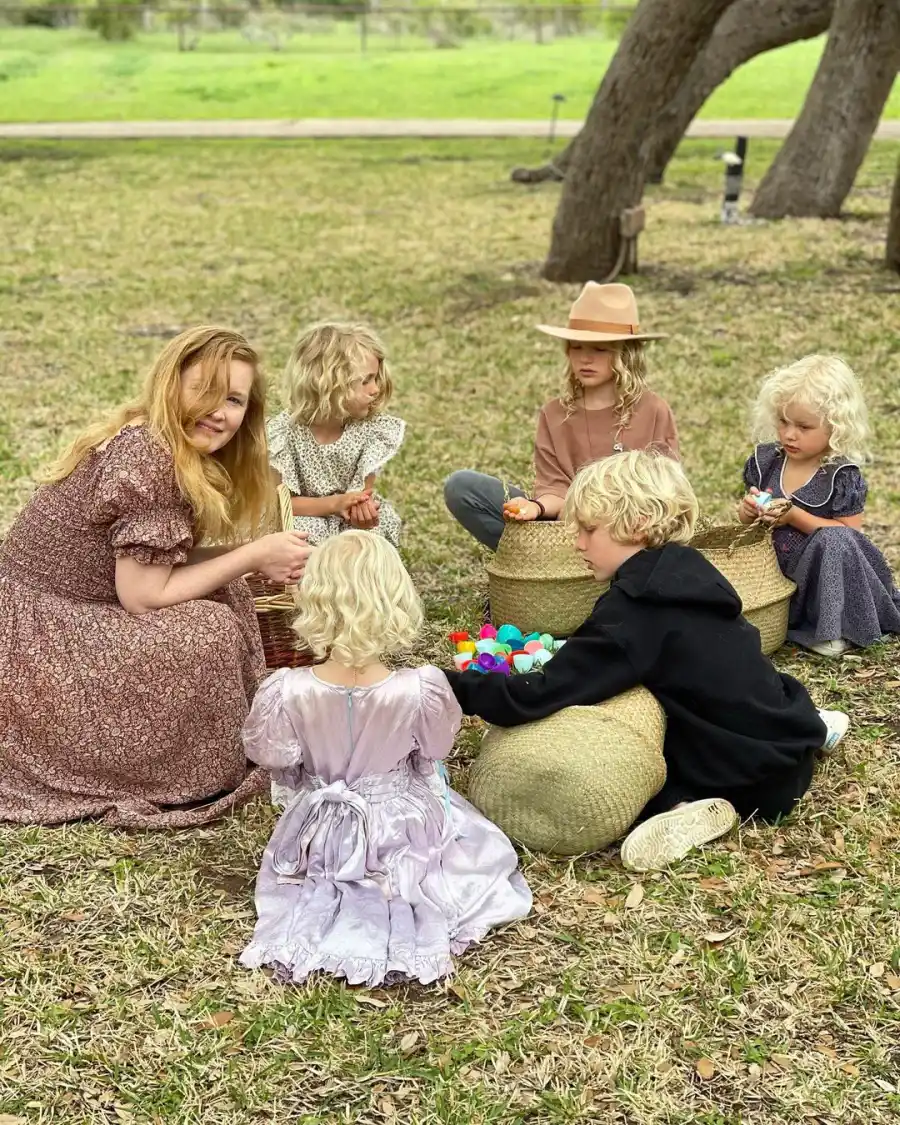 James Van Der Beek How Celebs Spent Easter 2021