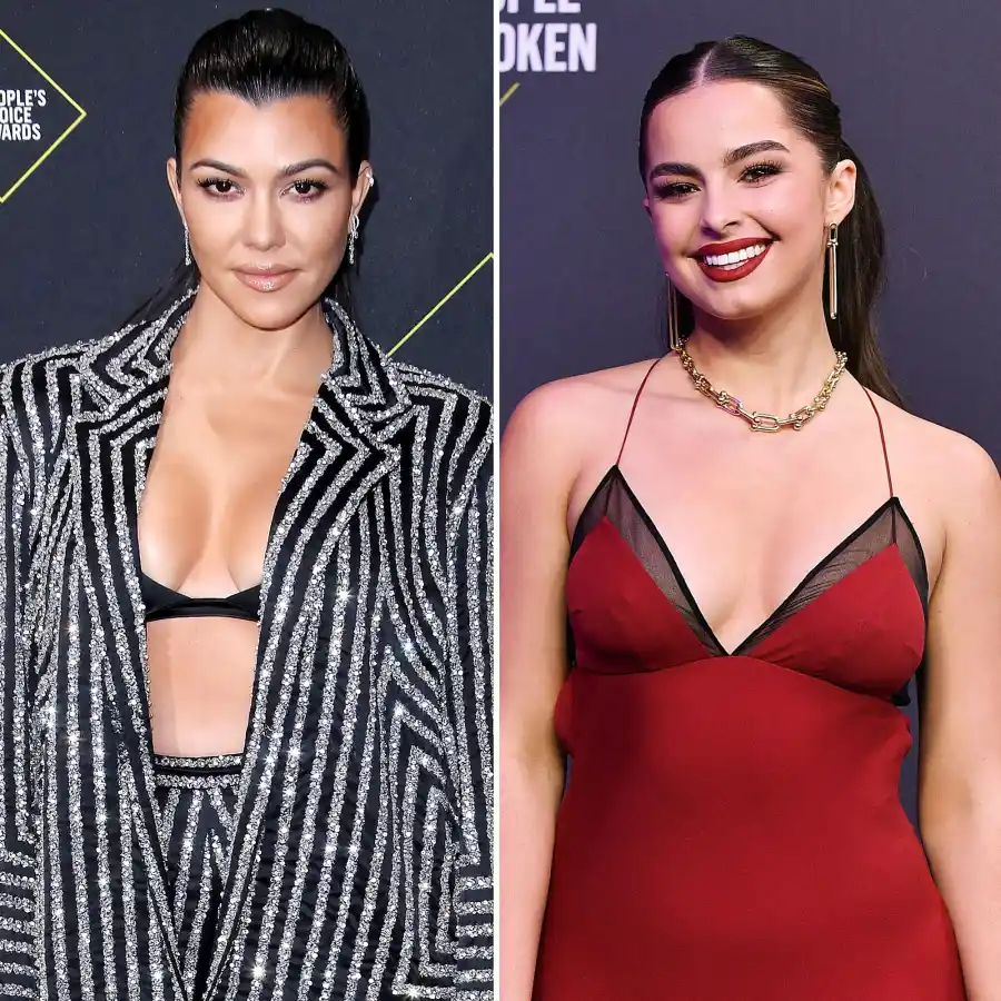 How Does Kourtney Kardashian Know Addison Rae