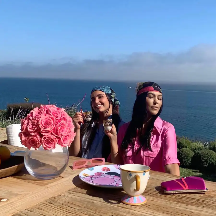 How Does Kourtney Kardashian Know Addison Rae