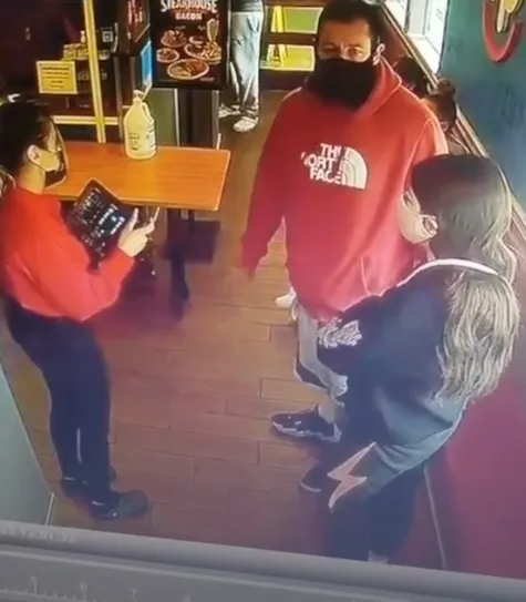 IHOP Hostess Accidentally Turns Away Adam Sandler, Goes Viral TikTok Video Inline