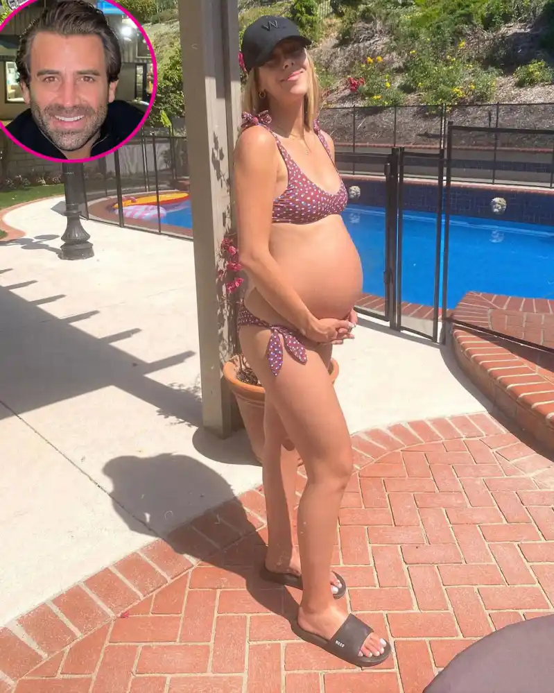 Jason Wahler Ashley Slack Bathing Suit Bumps Bikini 30 Weeks