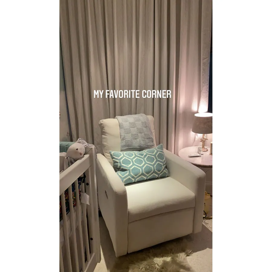 Katharine McPhee and David Foster Nursery 2