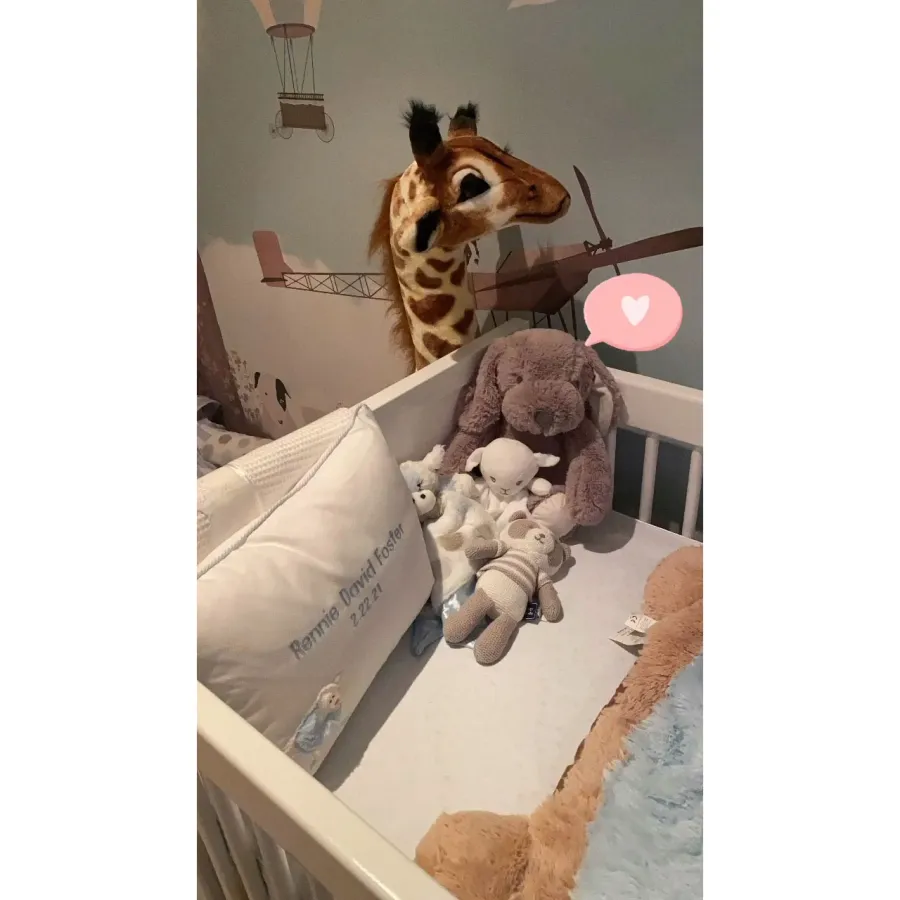 Katharine McPhee and David Foster Nursery