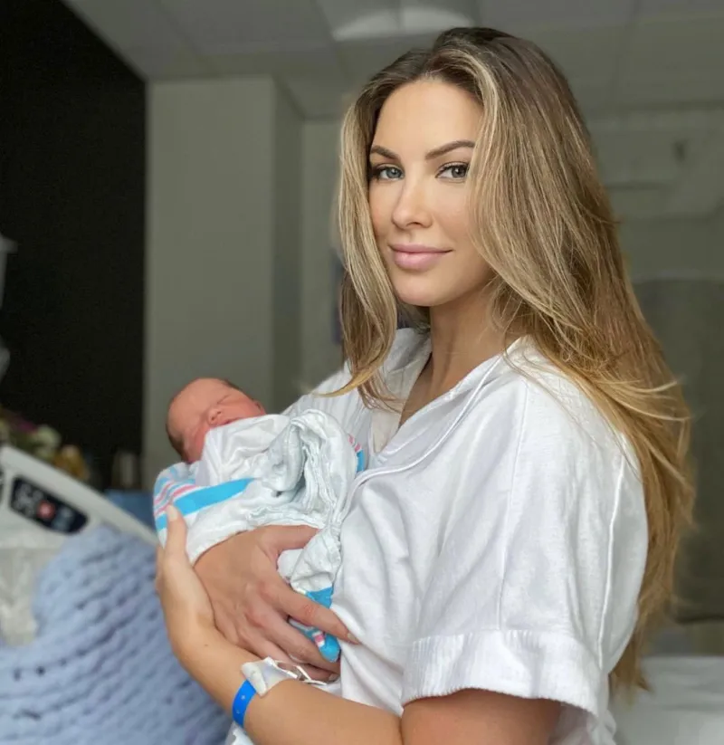 Katherine Webb and AJ McCarron Newborn Baby Gunnar Cruz McCarron