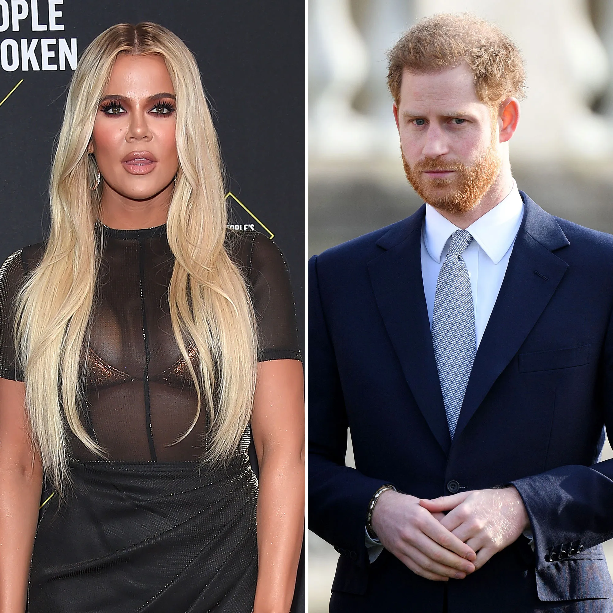 Khloe Kardashian and Prince Harry Hollywood Podcast