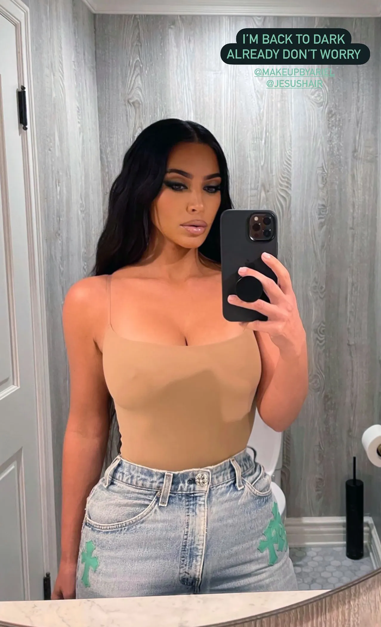 Fans Freak Out Over Kim Kardashian’s Bleached Brows and Blonde Hair