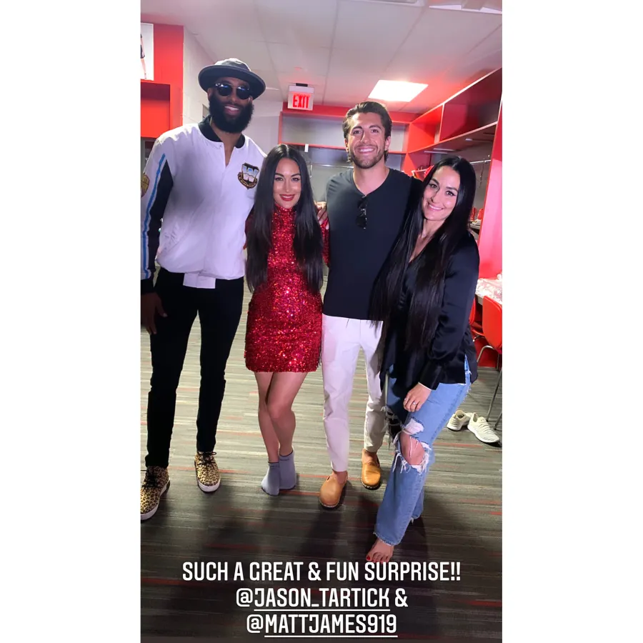 Matt James Parties at Wrestlemania After Rachael Kirkconnell Drama