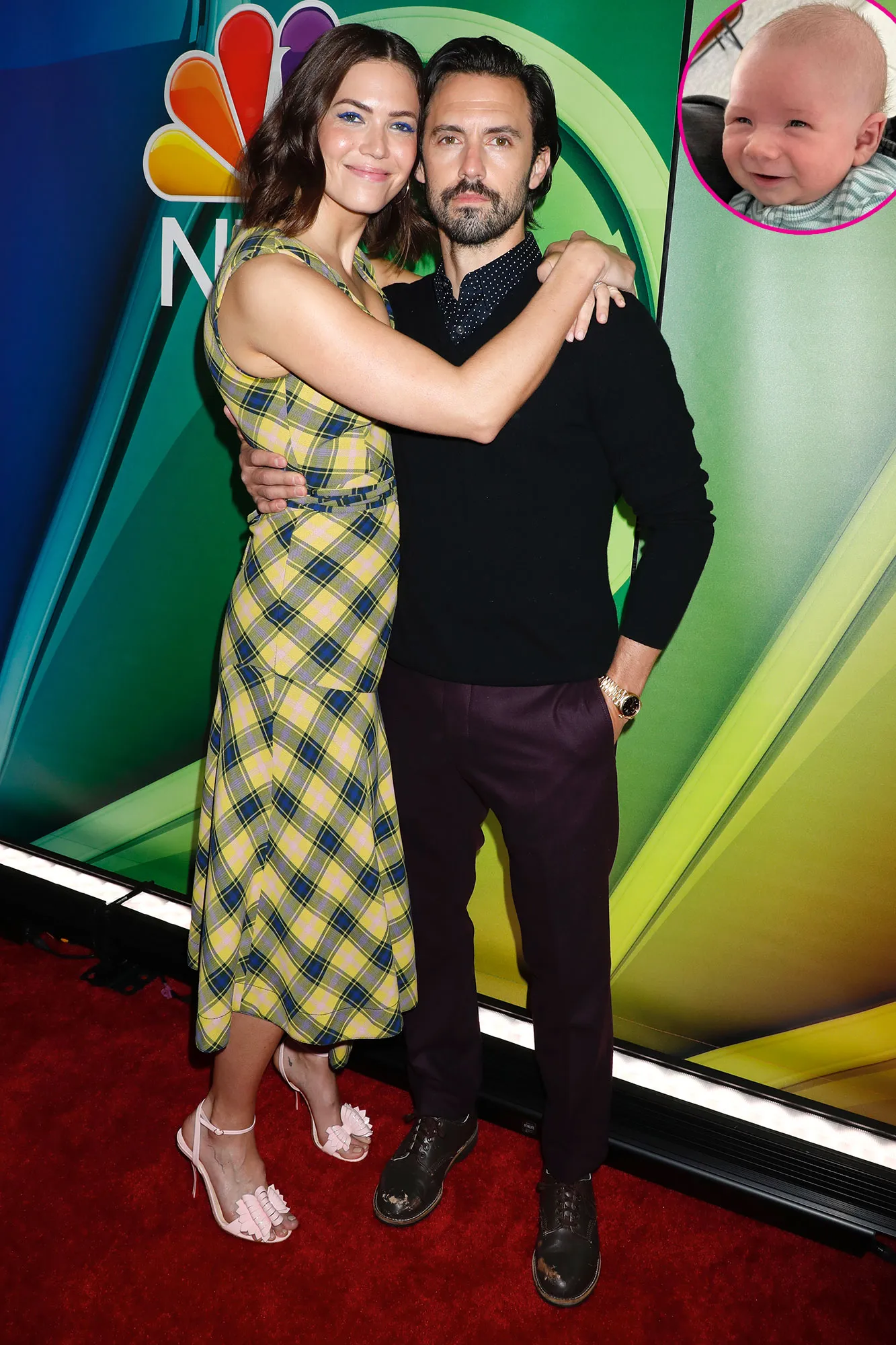 Milo Ventimiglia Met Mandy Moore 6-Week-Old Son Gus on the This Is Us Set